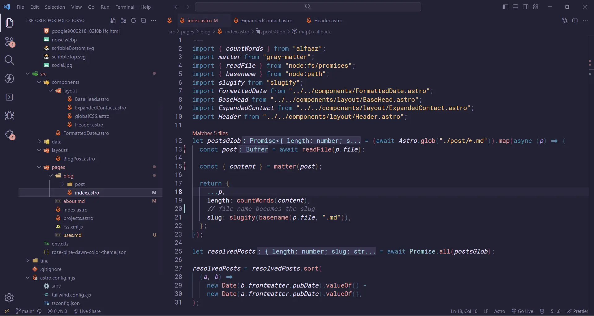 My Visual Studio Code appearance.